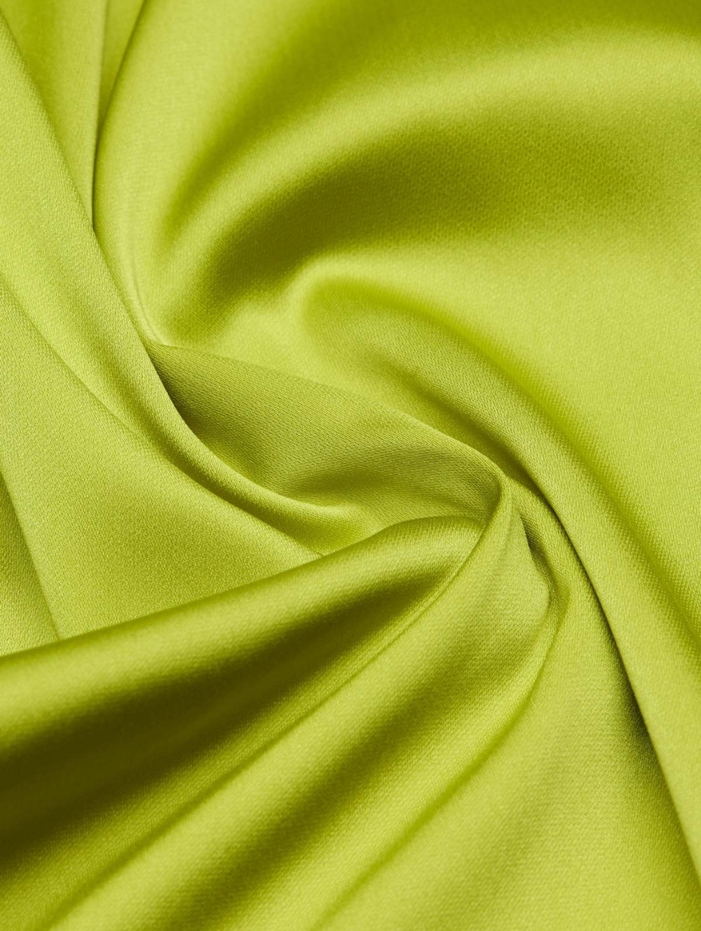 ARITZIA Sunday Best Shimmer Satin Mini Dress In Pear Green Size 12 - Picture 6 of 15